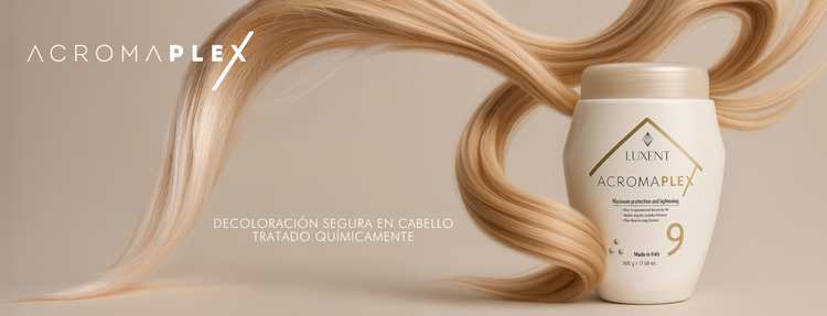 L'xent Professional Acromaplex decolorante en polvo para decoloración segura en cabello rubio