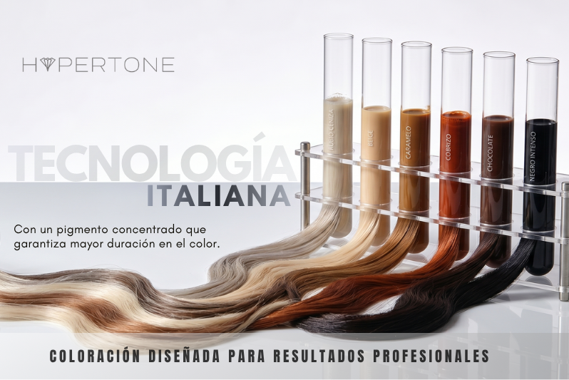 Banner Tintes Hypertone Coloración Profesional Define tu Estilo - Luxent