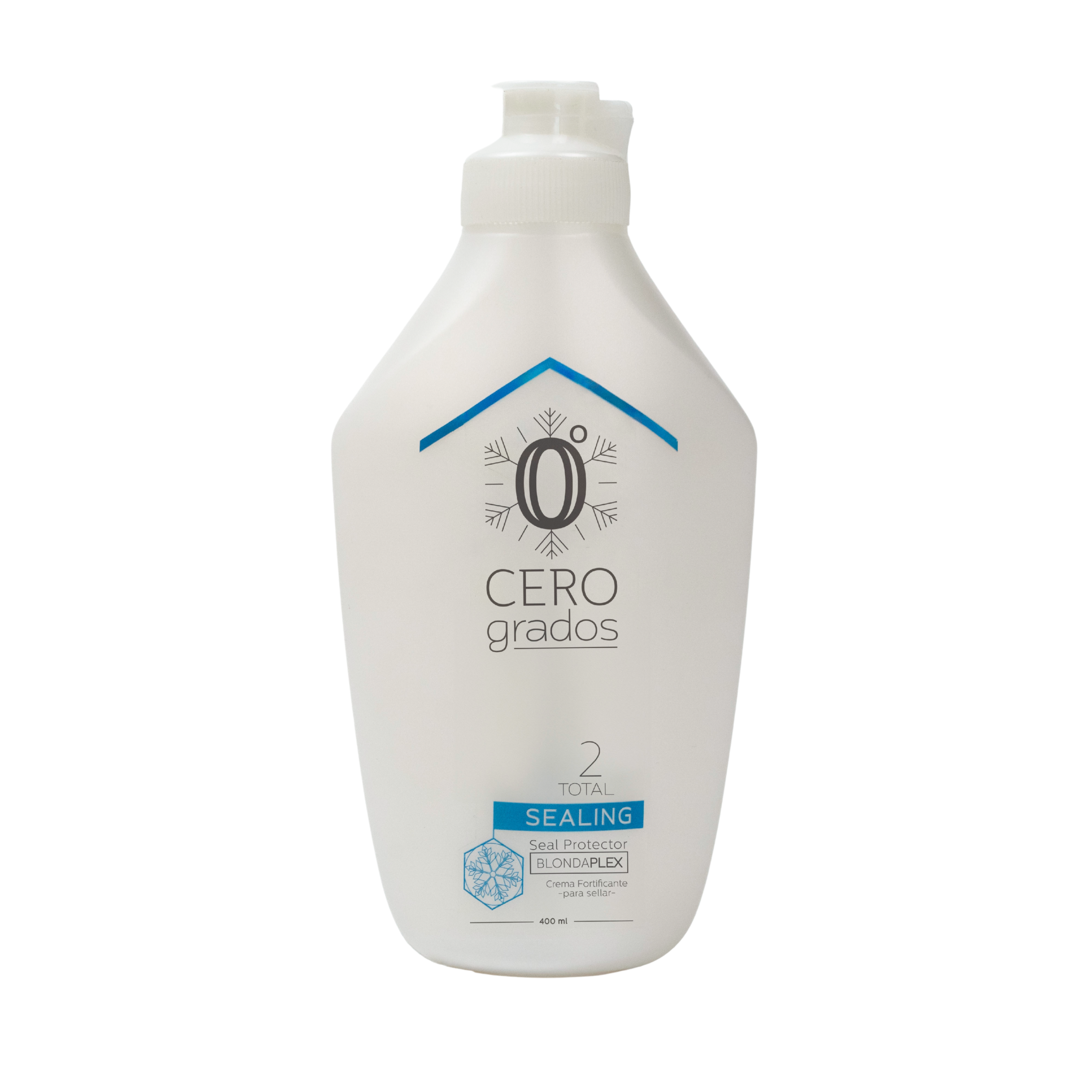 Cero Grados Total Sealing Seal Protector Blondaplex 400 ml. Crema fortificante para sellar - Luxent Professional