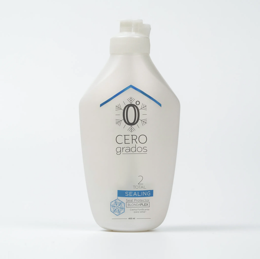 Cero Grados Total Sealing 400ml, crema fortificante para sellar con Blondaplex | L'xent Professional
