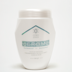 Pote de polvo decolorante Acroma Cero Grados 500gr para cabello profesional - Luxent Professional