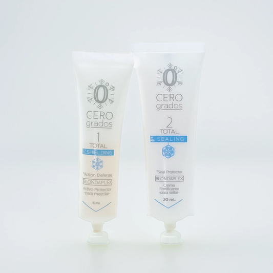 Cero Grados Blondaplex, activo protector y crema fortificante para cabello | L'xent Professional