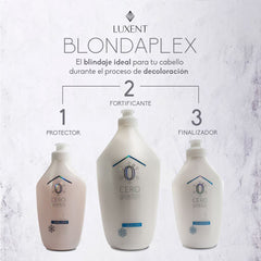 Kit Blondaplex de Luxent Professional: Protector, Fortificante y Finalizador para decoloració - Luxent Professional