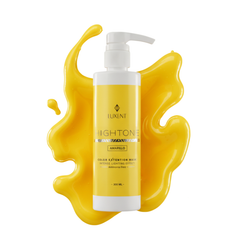 Mascarilla capilar Hightone Amarillo de Luxent Professional. Envase blanco y amarillo con dos - Luxent Professional