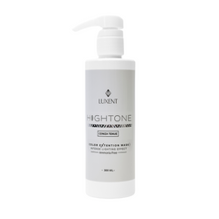Mascarilla capilar Luxent Hightone Ceniza Tenue 300ml, efecto iluminador intenso sin amoniaco - Luxent Professional