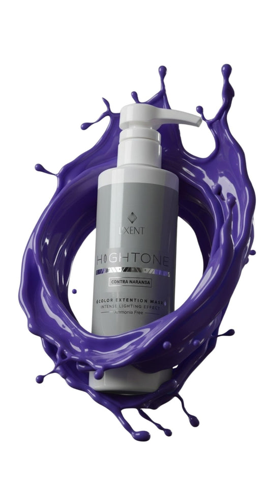 Mascarilla de color Contra Naranja — detalle del envase | L'xent Professional