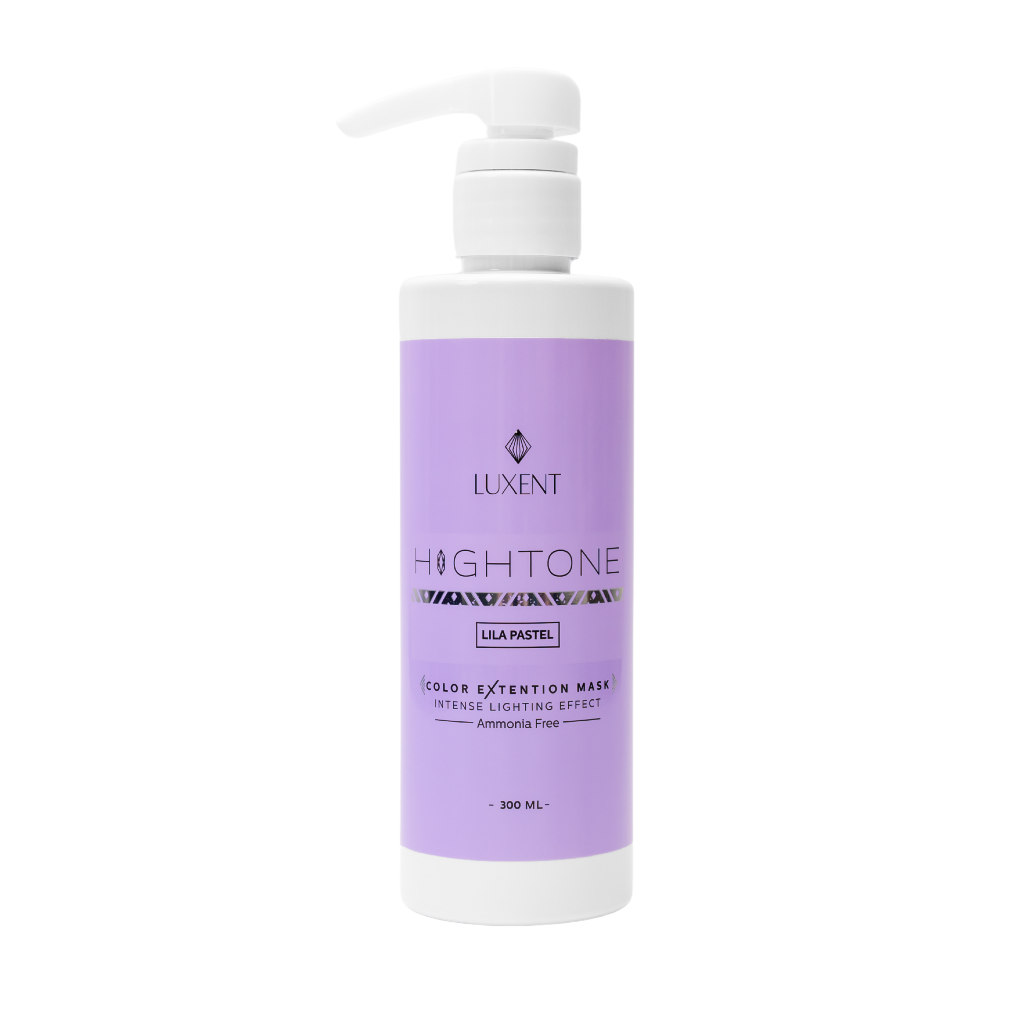 Mascarilla capilar Luxent Hightone Lila Pastel 300ml para extensión de color - Luxent Professional