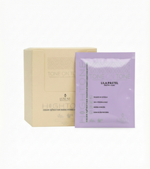 Mascarilla capilar Tone on Tone Lila Pastel en caja y sachet individual - Luxent Professional