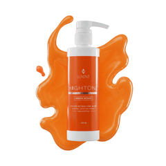 Mascarilla capilar Luxent Hightone Naranja Intenso 300ml. Coloración intensa y efecto ilumina - Luxent Professional