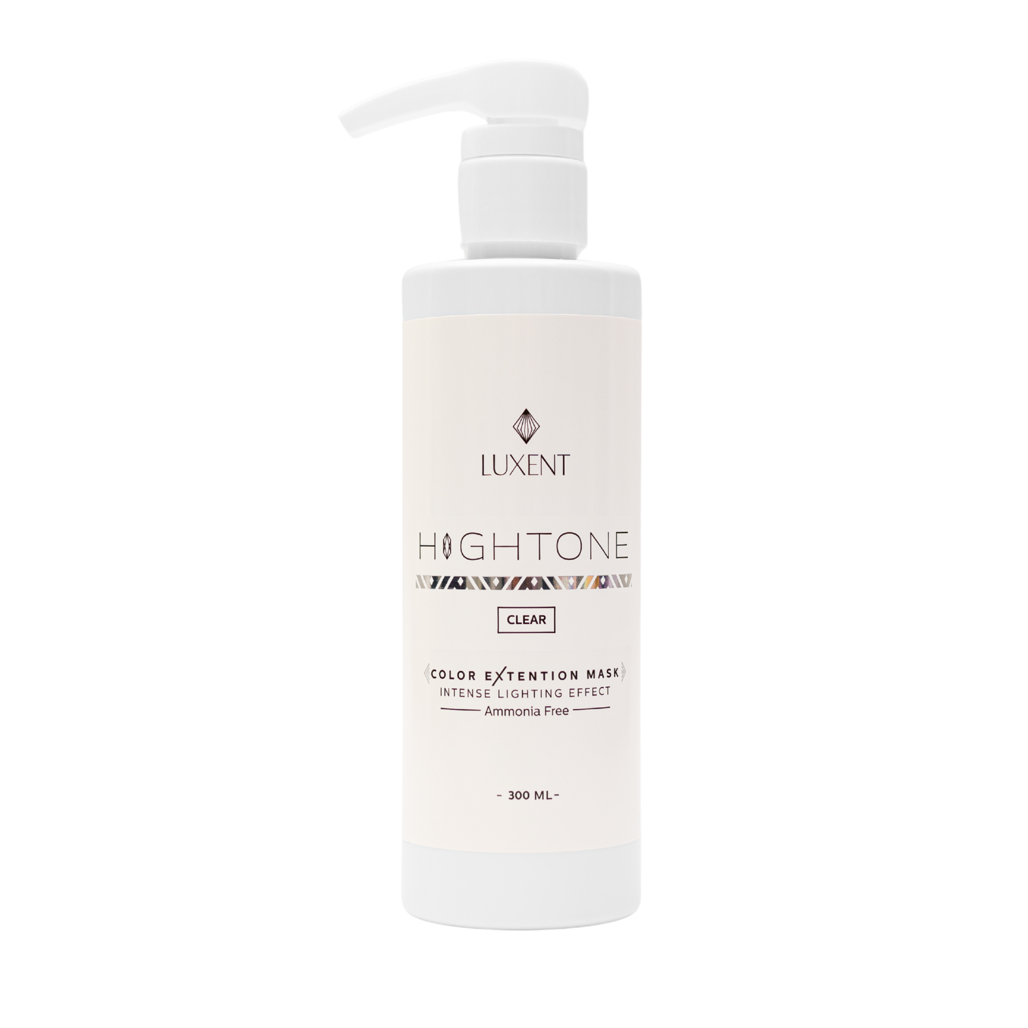Mascarilla capilar Luxent Hightone Clear 300ml, efecto iluminador intenso, sin amoniaco - Luxent Professional
