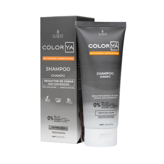 Champú reductor de canas Color Ya Gris Plata, tubo y caja | L'xent Professional