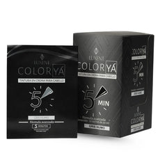 Tinte capilar Color Ya Gris Humo en caja y sachet, fórmula avanzada 5 minutos | L'xent Professional