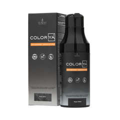 Tinte capilar permanente Luxent Color Yá Negro para cubrir canas, libre de amoniaco y plomo - Luxent Professional