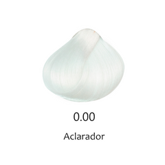 Muestra de color de tinte 0.00 Aclarador, blanco platino para cabello profesional - Luxent Professional