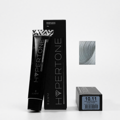 Tinte Hypertone 10.11 Rubio Extraclarísimo Cenizo Intenso, color profesional para cabello - Luxent Professional