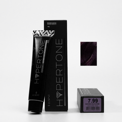 Tinte capilar profesional Hypertone 7.99 Rubio Medio Violeta Intenso. Muestra de color violet - Luxent Professional