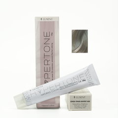 Tinte capilar Luxent Hypertone Ceniza Tenue-Lightest Ash, sin amoniaco, para brillo y cobertu - Luxent Professional