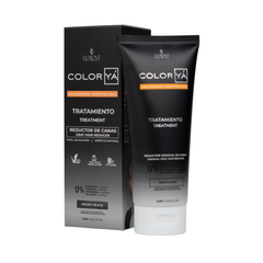 Tratamiento reductor de canas Color Ya negro en caja y tubo de 200ml - Luxent Professional